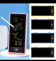 LCD Writing Pad Pencil Case - Reusable Digital Notepad with One-Click Erase | Eye-Friendly & Paperless